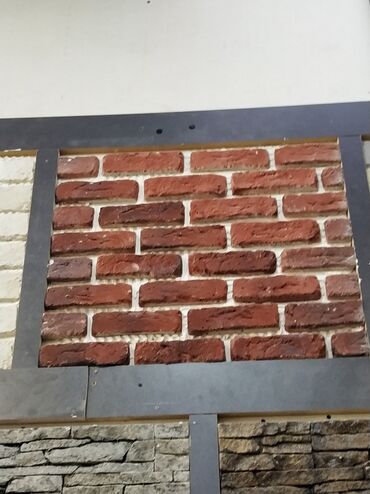 rezak nədir: Dekorativ divar üzlüyü – kərpic və daş efektli panellər - Material