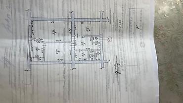 2 bedroom: 2 комнаты, 56 м², Газ Городок Индивидуалка, 3 этаж, Старый ремонт — 1