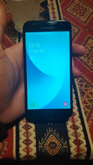 Samsung: Samsung Galaxy J3 2016, 16 GB, rəng - Qara, İki sim kartlı