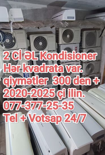 Paltaryuyan maşınlar: Kondisioner her kvadrata var