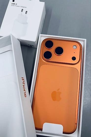 IPhone 17 Pro Max, Б/у, 512 ГБ, Оранжевый, Зарядное устройство, 96 % at lalafo.kg — 1 IPhone 17 Pro Max, Б/у, 512 ГБ, Оранжевый, Зарядное устройство, 96 % — 1