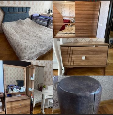 Ev üçün digər mebel: İkinəfərlik çarpayı, Dolab, Termo, 2 tumba, İşlənmiş
