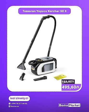 karcher k 55: Tozsoran Yuyucu Karcher SE 3 - Dərin təmizləmə üçün ekstraktor tipli — 1