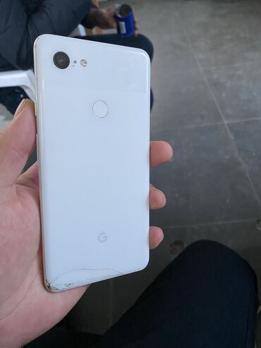 kreditlə telefon: Google Pixel 3 XL, 128 ГБ, цвет - Белый, Гарантия, Кредит, Битый