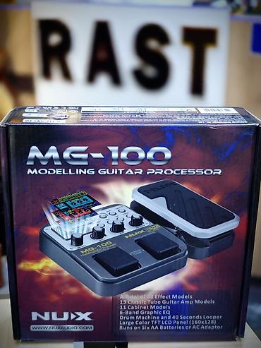 gitara pedalı: MG-100 Professional Multi Effektli Gitara Pedalı, 58 Effektli Elektrik — 1