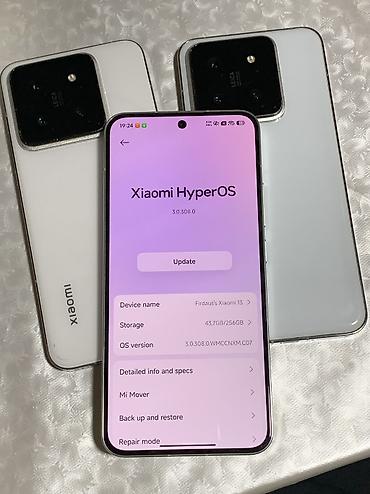 Xiaomi, 13, Б/у, 256 ГБ, цвет - Белый, 2 SIM