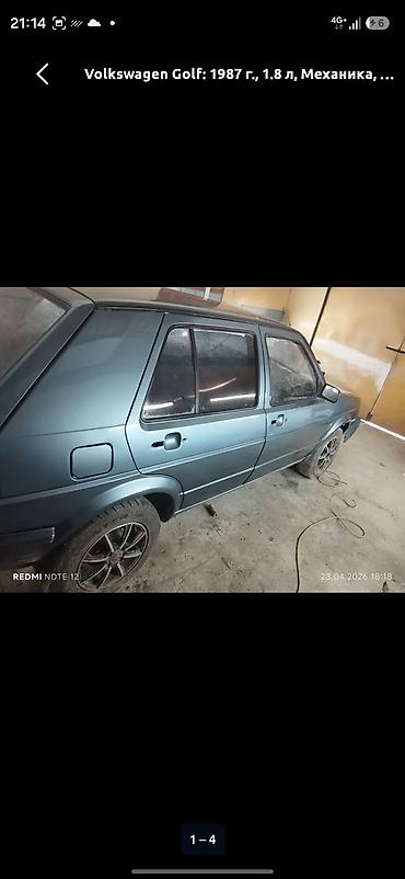 Унаа: Volkswagen Golf: 1990 г., Хетчбек — 4