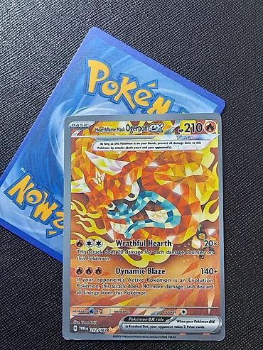 Kolleksiya kartları: Pokemon kartları EX, V, V STAR (hərəsi 2 azn) Kart üçün albom 50 azn — 3