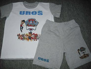 Kompleti: Deciji sorc i majca a moze da bude i kratka pidzama Vel 2-12 Cena 2200 — 27