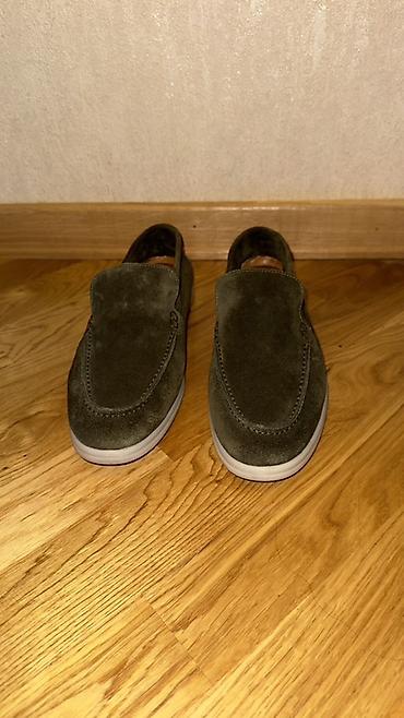 Ayaqqabılar: Ayaqqabı loafer - Material: təbii zamşa (üst hissə), dəri içlik — 2