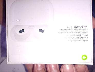 1+1акция Беспроводные наушники AirPods (два варианта на коробках)