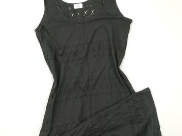 czarne sukienki damskie: Sukienka, M, stan - Dobry