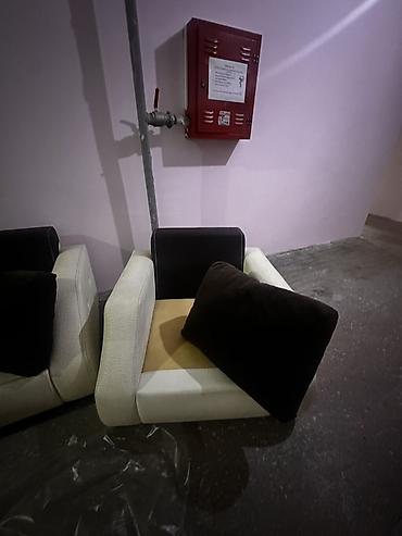 ucuz perde: İşlənmiş, Divan, 2 kreslo, Divan, Bazasız, Açılan — 4