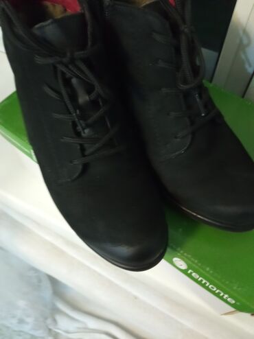 обувь германия: Сапоги, 37, цвет - Черный, Remonte