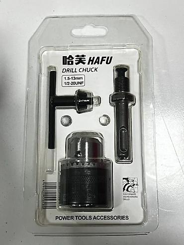 acar desti: Perforator üçün drel başlığı Hafu Drill Chuck 1.5-13mm Hafu Drill — 2