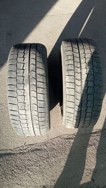 автомобиль электро: Шины 255 / 50 / R 17, Зима, Б/у, Пара, Легковые, Англия, Dunlop