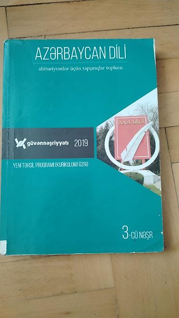 Testlər: Azerbaycan dili abituriyentler ucun tapsiriqlar toplusu — 1