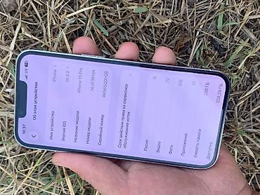 Уюлдук телефондор жана аксессуарлар: IPhone 13 Pro, Колдонулган, 256 ГБ, Sierra Blue, Каптама, 82 % — 2