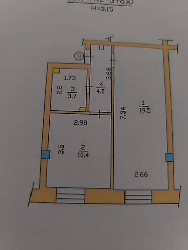 Продажа квартир: 1 комната, 38 м², Элитка, 2 этаж, Евроремонт — 11