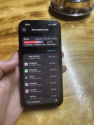 15 pro max dubay: IPhone 15, 128 GB, Qara, Face ID — 4