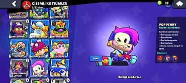 Video oyunlar üçün aksesuarlar: Brawl Stars oyun hesabı - Kupa yolu: 30,356 - Lig: I - Savaşçılar — 6