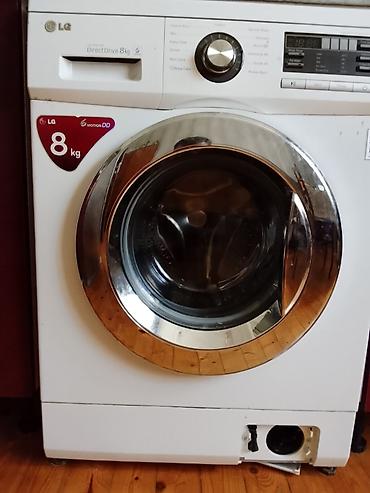 qabyuyan masin 45 sm: LG paltaryuyan maşın, 8 kq tutumlu, ön yükləməli modeldir. Inverter — 2