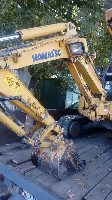 Аренда экскаватора: Мини-экскаватор Komatsu PC09-1 с доставкой на объект порадую портери — 19