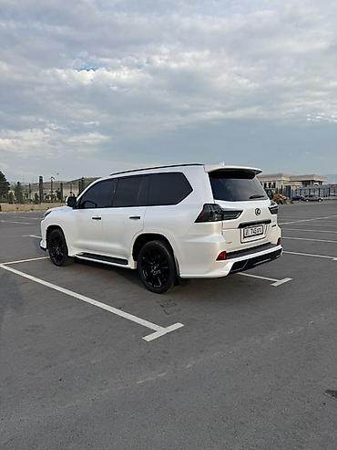 black: Lexus LX: 2018 г., 5.7 л, Автомат, Бензин, Внедорожник — 7