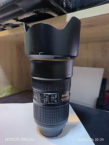 apple watch ultra 1: Nikon AF-S NIKKOR 24-70mm f/2.8E ED VR obyektiv - Zərif universal — 3