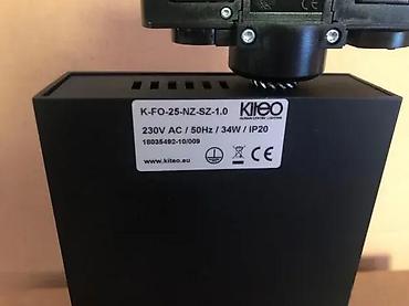 Rasveta: Kiteo K-Forum Stromschienenstrahler 25° / PI‑LED, NeoLink – crni — 4
