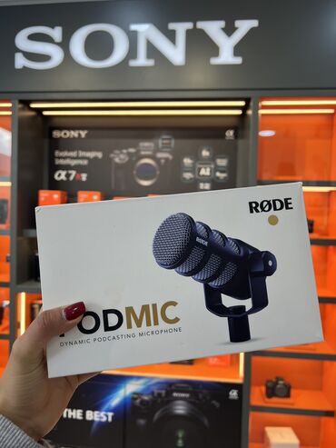 sony mikrafon: Rode Podmıc