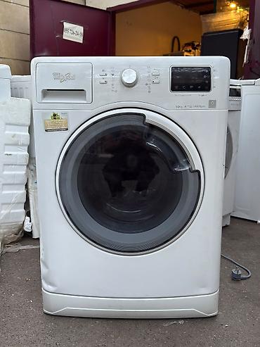 Стиральная машина Whirlpool, 10 кг, Новый, Автомат, Без сушки, Нет кредита, Платная доставка at lalafo.az Стиральная машина Whirlpool, 10 кг, Новый, Автомат, Без сушки, Нет кредита, Платная доставка