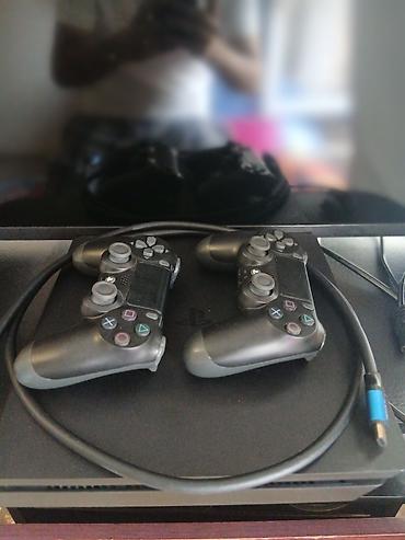 oyun adları: 🎮 PS4 Slim 1TB | 2 Original Pult | 7+ Oyun Təmiz və problemsiz PS4 — 1
