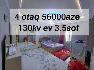 yari tikili heyet evleri satilir: Binəqədi qəs. 4 otaqlı, 150 kv. m, Yeni təmirli
