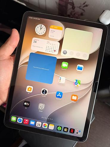 ipad adapter: IPad Air 11 M4 128GB Planşet yeni alınıb və ideal vəziyyətdədir — 4
