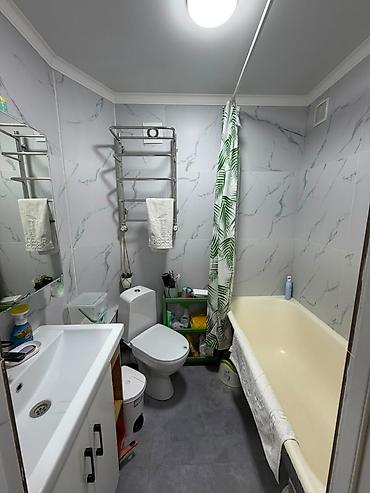 flat osh: 2 комнаты, 48 м², 5 мкр Индивидуалка, 1 этаж, Евроремонт — 8