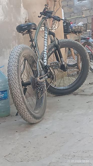 qalin tekerli velosiped: Fatbike tipli dağ velosipedi – GENIDI (gövdədə “GENIDI” yazısı — 4