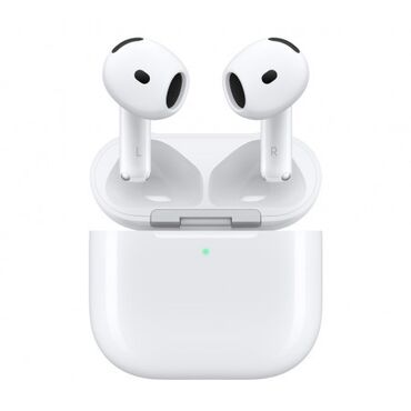чехол для наушник: AirPods 4го поколения с MagSafe, практически новые, надевались всего