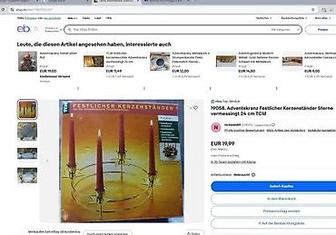 Sveće i svećnjaci: TCM svečani svećnjak/venac za advent – mesing, Ø oko 24 cm - Okrugli — 3