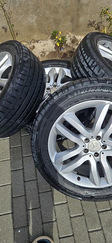disk tekər: Mercedes-Benz orijinal yüngül lehimli disk və şin komplekti - — 1