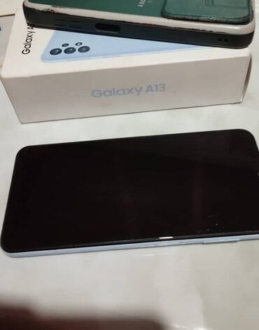 чехол для телефона samsung galaxy: Samsung Galaxy A13, Новый, 64 ГБ, цвет - Синий