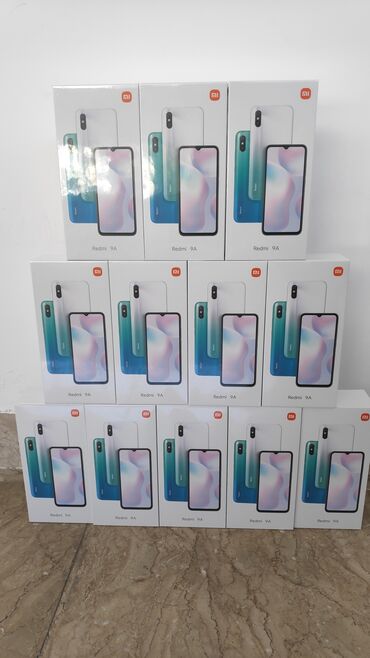 xiaomi 12 qiymeti: Xiaomi Redmi 9A | 32 GB | rəng - Yaşıl 
 | Zəmanət, Sensor, İki sim kartlı
