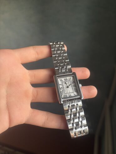 брендовые часы: Элегантные наручные часы Cartier Tank Francaise с прямоугольным