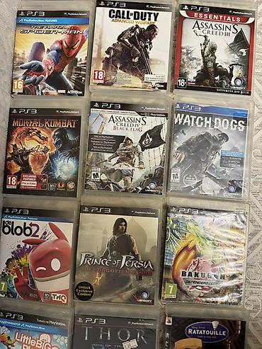 play station: Игровая консоль PlayStation 3 (PS3) с комплектом аксессуаров и большим — 3