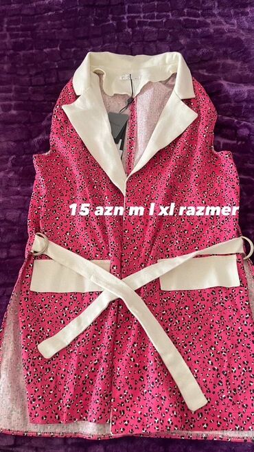 Jiletlər: Jilet, Zara, M (EU 38), rəng - Çəhrayı