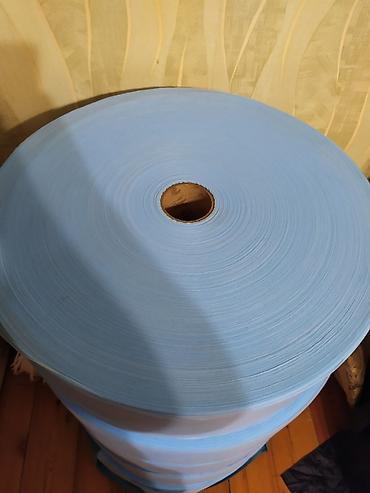 tent parca satisi: Məhsul: Mavi rəngdə non-woven (toxunmamış) parça rulonları Təsvir: - — 3