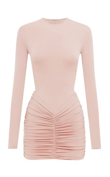 Haljine: 2XL, bоја - Crna, Koktel, klub, Dugih rukava — 28