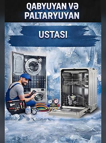 Qabyuyan və paltaryuyan ustası – peşəkar diaqnostika və təmir xidməti
