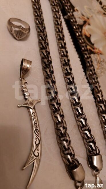 Zərgərlik dəstləri: Gümüş, 15 g