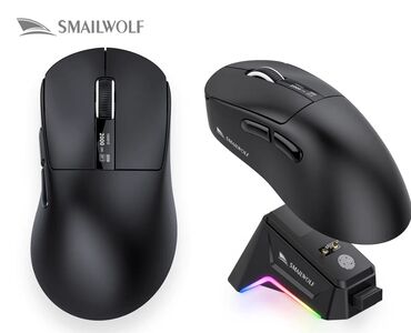 блоки питания sfx: Игровая беспроводная мышь SMAILWOLF с док-станцией - Беспроводное